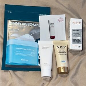 New 5pc luxury facial improvement travel size bundle